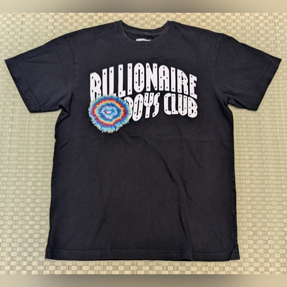 Billionaire Boys Club Embroidered Starburst Arch Text T-shirt Men's Size Medium - Picture 1 of 5